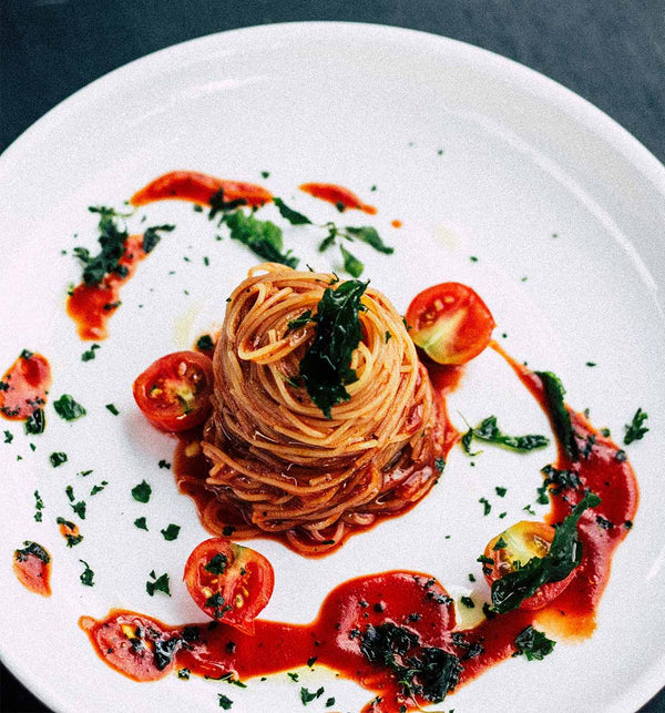 Spaghetti mit Kürbis und Marinara